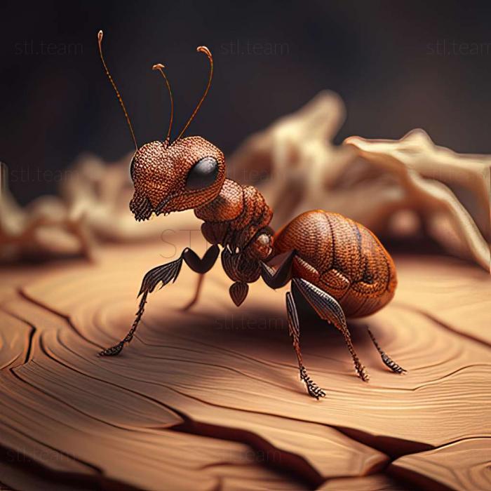 3D модель Myrmica forcipata (STL)